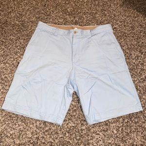 baby blue IZOD shorts
